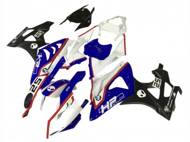 Buy 2009-2014 White Red Blue Black HP BMW S1000RR Motorbike Fairings UK