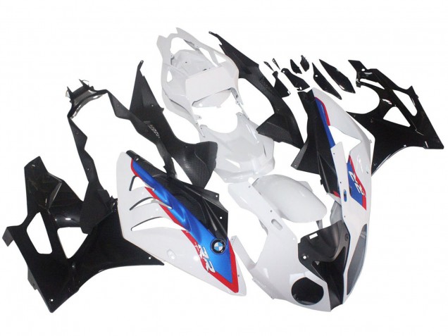 2009-2014 White Red Blue Glossy Black HP Becker Caabon BMW S1000RR Motorcycle Fairings UK