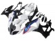 2009-2014 White Red Blue Glossy Black HP Becker Caabon BMW S1000RR Motorcycle Fairings UK