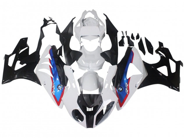 2009-2014 White Red Blue Glossy Black HP Becker Caabon BMW S1000RR Motorcycle Fairings UK