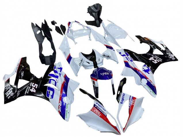 2009-2014 White Red Blue Black Tyco BMW S1000RR Motorcycle Fairings UK