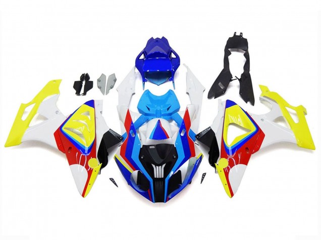 2009-2014 White Red Blue Yellow BMW S1000RR Motorcycle Fairings UK