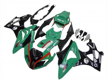 Buy 2009-2014 Green Red Black BMW S1000RR Motorcycle Fairings UK