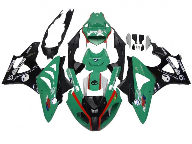 2009-2014 Green Red Black BMW S1000RR Motorcycle Fairings UK