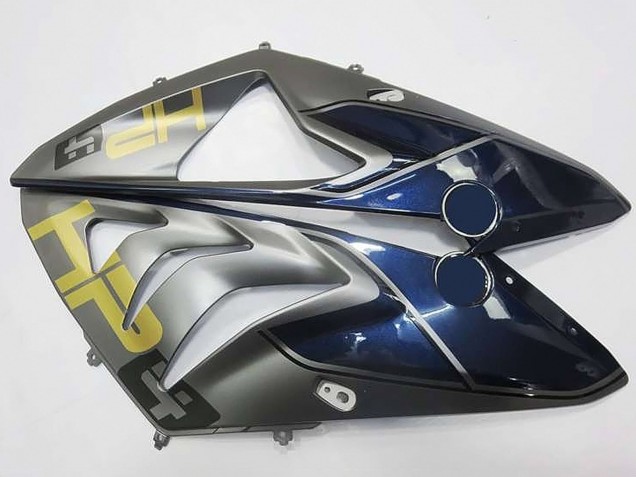 2009-2014 Silver Blue Glossy Black BMW S1000RR Motorcycle Fairings UK