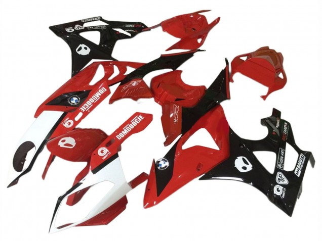 2009-2014 Red White Glossy Black BMW S1000RR Motorcycle Fairings UK