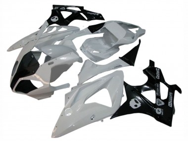 Buy 2009-2014 White Glossy Black BMW S1000RR Motorcycle Fairings UK