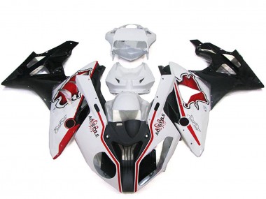 Buy 2009-2014 White Red Glossy Black BMW S1000RR Bike Fairings UK