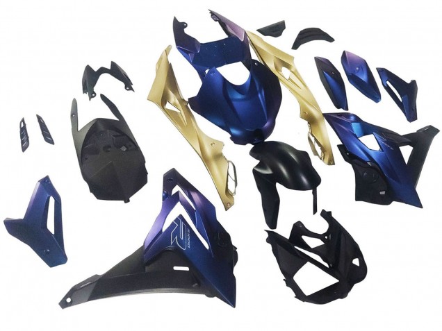 2014-2016 Matte Dark Blue BMW S1000R Motorcycle Fairings UK