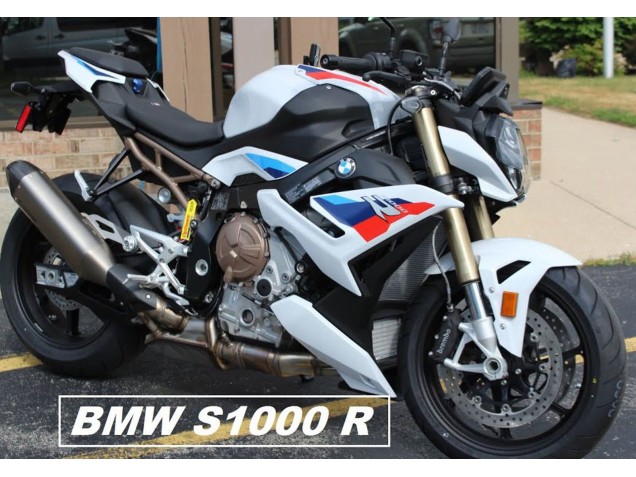 2021-2025 White Blue Red BMW S1000R Motorcycle Fairings UK