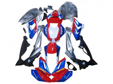 Buy 2014-2016 Red Blue BMW S1000R Motorcycle Fairings UK