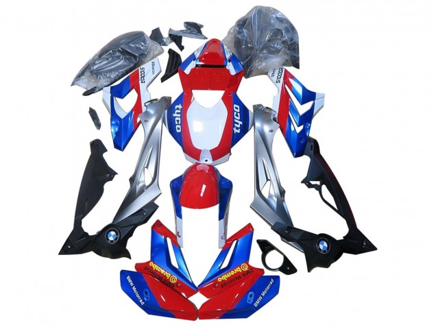 2014-2016 Red Blue BMW S1000R Motorcycle Fairings UK