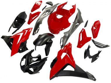 Buy 2014-2016 Black Red BMW S1000R Motorcycle Fairings UK