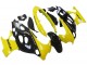 2004-2006 Glossy Black Yellow Suzuki GSX600F/GSX750F Motorcycle Fairings UK