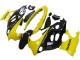 2004-2006 Glossy Black Yellow Suzuki GSX600F/GSX750F Motorcycle Fairings UK