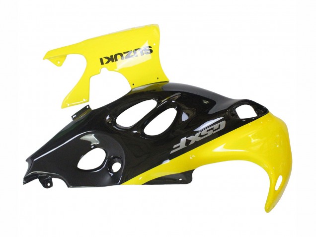 2004-2006 Glossy Black Yellow Suzuki GSX600F/GSX750F Motorcycle Fairings UK