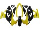 2004-2006 Glossy Black Yellow Suzuki GSX600F/GSX750F Motorcycle Fairings UK