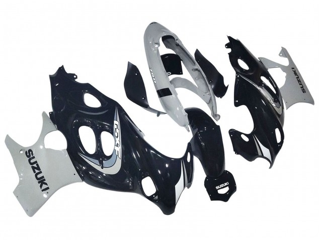 2004-2006 Glossy Black Grey Suzuki GSX600F/GSX750F Motorcycle Fairing UK