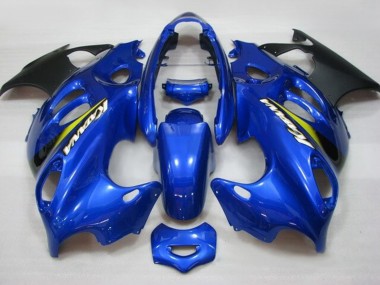Buy 2004-2006 Blue Yellow Matte Black Katana Suzuki GSX600F/GSX750F Motorcycle Fairings UK