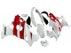 2004-2006 White Red Suzuki GSX600F/GSX750F Motorcycle Fairings UK