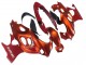 2004-2006 Burnt Oange White Logo Suzuki GSX600F/GSX750F Motorcycle Fairings UK