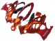 2004-2006 Burnt Oange White Logo Suzuki GSX600F/GSX750F Motorcycle Fairings UK