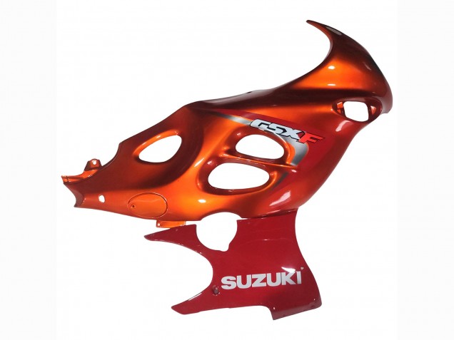 2004-2006 Burnt Oange White Logo Suzuki GSX600F/GSX750F Motorcycle Fairings UK