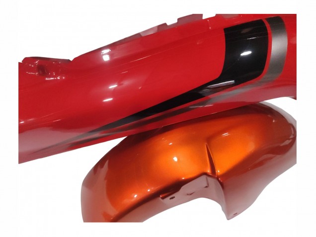 2004-2006 Burnt Oange White Logo Suzuki GSX600F/GSX750F Motorcycle Fairings UK