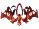 2004-2006 Burnt Oange White Logo Suzuki GSX600F/GSX750F Motorcycle Fairings UK