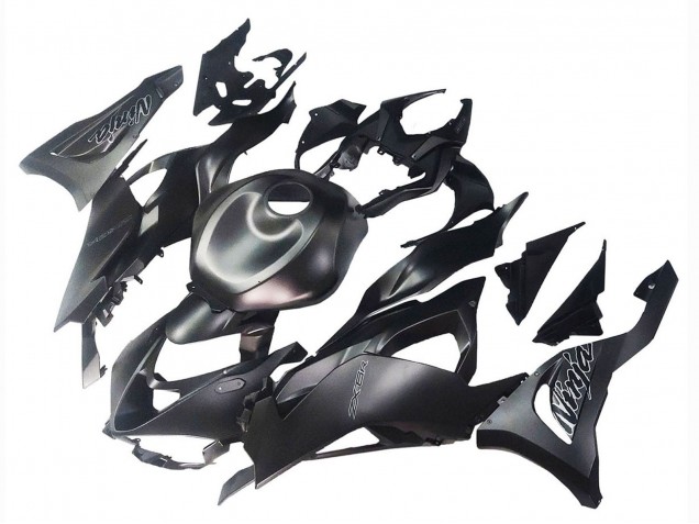 2023-2025 Matte Black Kawasaki ZX6R Motorcycle Fairing UK