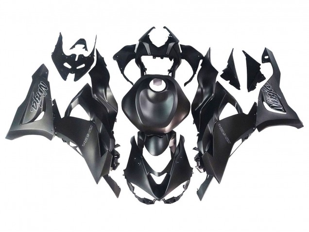 2023-2025 Matte Black Kawasaki ZX6R Motorcycle Fairing UK
