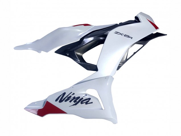 2023-2026 Pearl White Black Red Kawasaki ZX6R Motorcycle Fairings UK