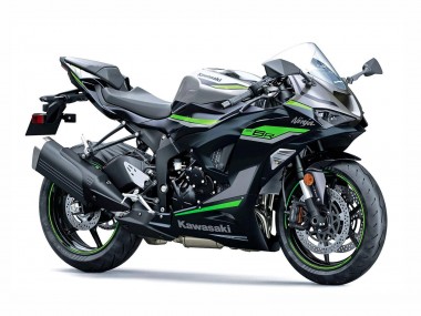 Buy 2023-2025 Black Grey Green Ninja Kawasaki ZX6R Motorcycle Fairings UK