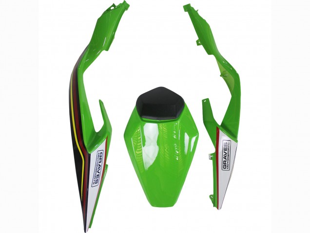 2023-2025 Green Black Red Yellow Dunlop Kawasaki ZX6R Motorcycle Fairings UK