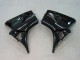 2003-2004 Glossy Black Red Decals Honda CBR600RR Motorcycle Fairings UK