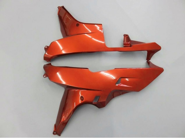 2007-2008 Orange Matte Black Honda CBR600RR Motorcycle Fairing Kits UK