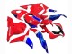 2009-2012 White Red Blue HRC Honda CBR600RR Motorcycle Fairings UK