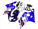 2004-2005 White Blue Black Red Suzuki GSXR 600 / GSXR 750 Motorcycle Fairing Kits UK
