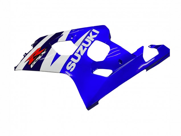 2004-2005 White Blue Black Red Suzuki GSXR 600 / GSXR 750 Motorcycle Fairing Kits UK