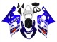 2004-2005 White Blue Black Red Suzuki GSXR 600 / GSXR 750 Motorcycle Fairing Kits UK
