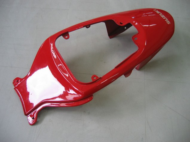 2006-2007 White Red Glossy Black Suzuki GSXR 600 / GSXR 750 Motorcycle Fairing UK