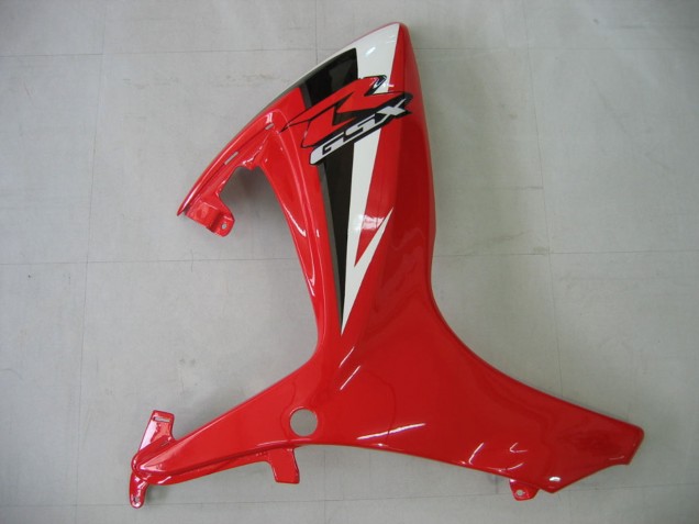 2006-2007 White Red Glossy Black Suzuki GSXR 600 / GSXR 750 Motorcycle Fairing UK
