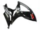 2006-2007 Glossy Black Silver Red Suzuki GSXR 600 / GSXR 750 Motorcycle Fairings UK