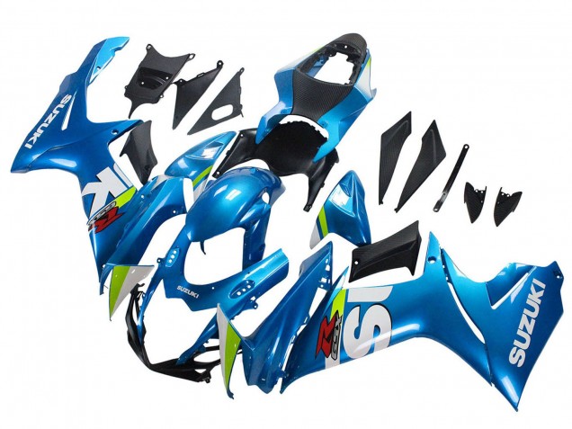 2011-2024 Light Blue Green White Red Suzuki GSXR 600 / GSXR 750 Motorcycle Fairings UK
