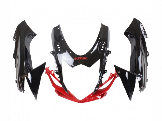 2011-2024 Red Glossy Black Suzuki GSXR 600 / GSXR 750 Motorcycle Fairing Kits UK
