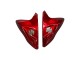 2011-2024 Red White Decal Suzuki GSXR 600 / GSXR 750 Motorcycle Fairings UK