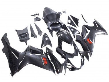 Buy 2011-2024 Black Carbon Fiber Red Suzuki GSXR 600 / GSXR 750 Motorcycle Fairings UK