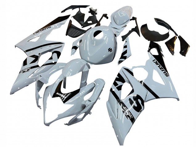 2005-2006 White Black Suzuki GSXR 1000 Motorcycle Fairings UK