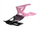 2018-2024 Pink Matte Black Honeycomb Kawasaki Ninja 400 Motorcycle Fairings UK