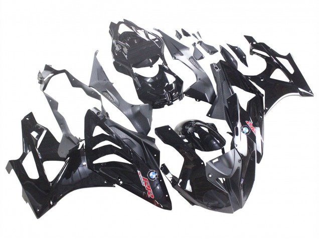 2009-2014 Glossy Black BMW S1000RR Motorcycle Fairing UK